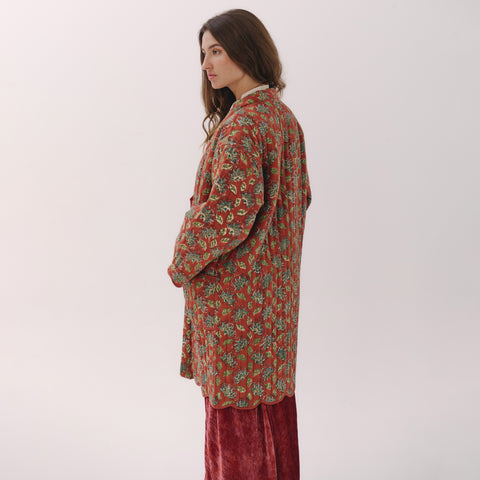 Vera brown queen coat
