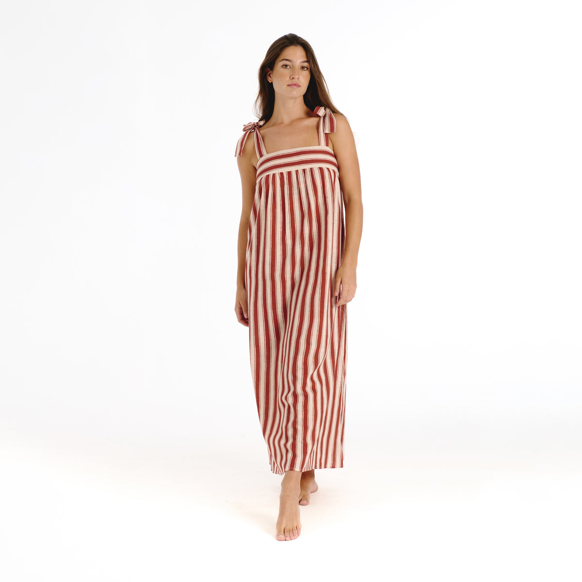 Zuri brown hamptons Dress