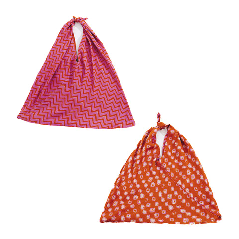 Trilan pink orange bag
