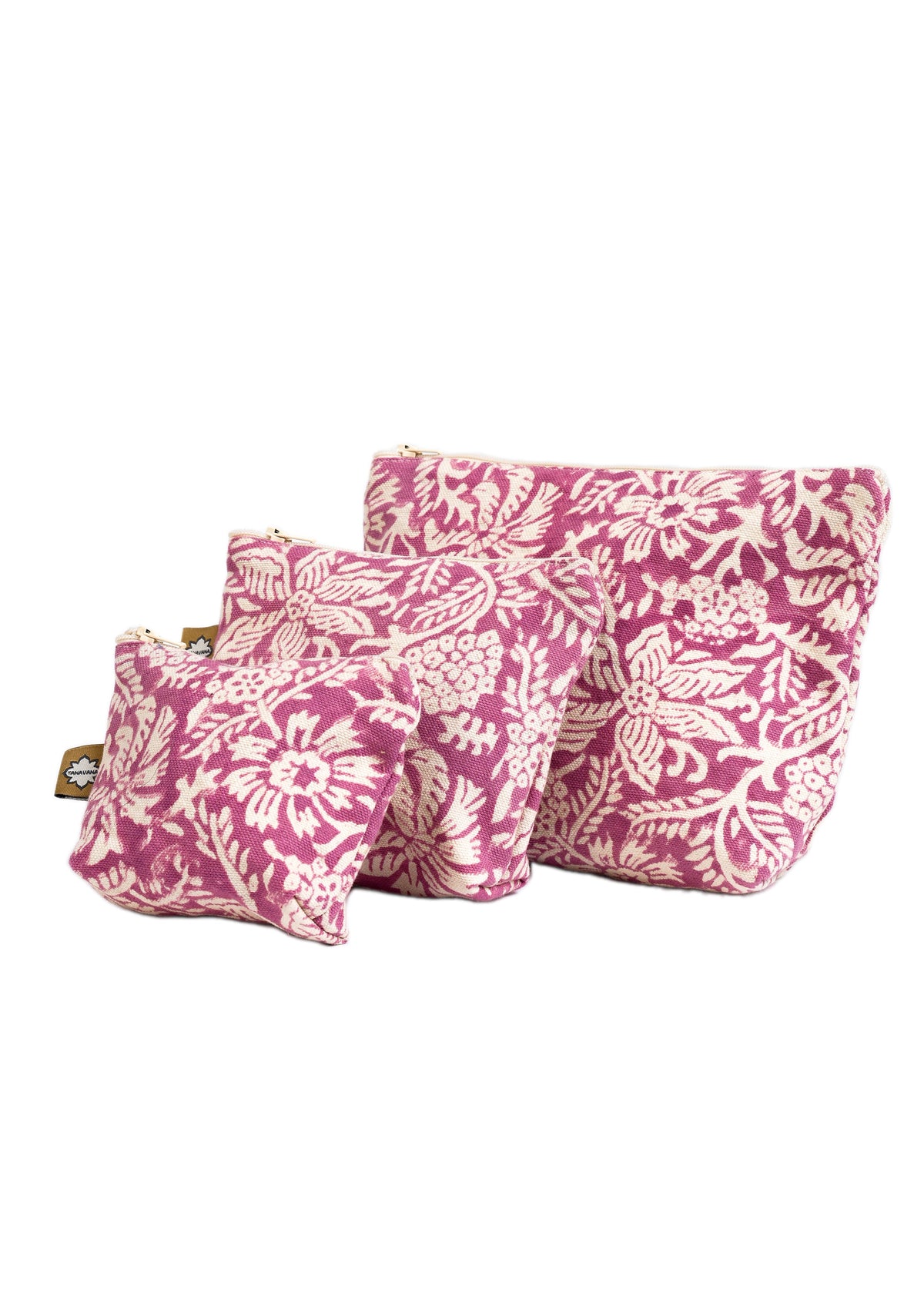 Pouches pink jaal