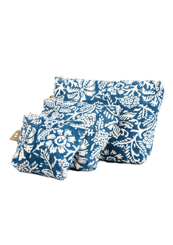 Pouches blue jaal