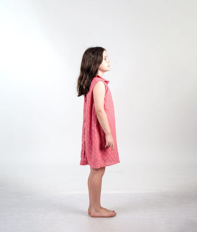 Achelle pink dress - TANAVANA INC