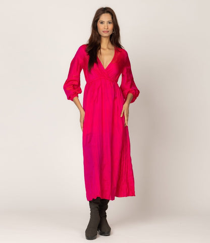 Aurelia pink dress - TANAVANA INC