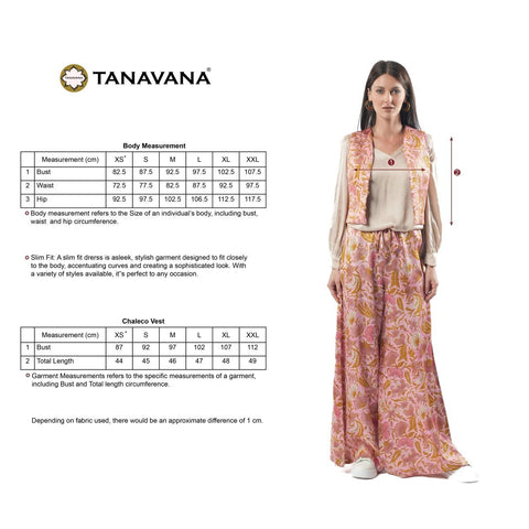 Chaleco Jaal Pink vest - TANAVANA INC