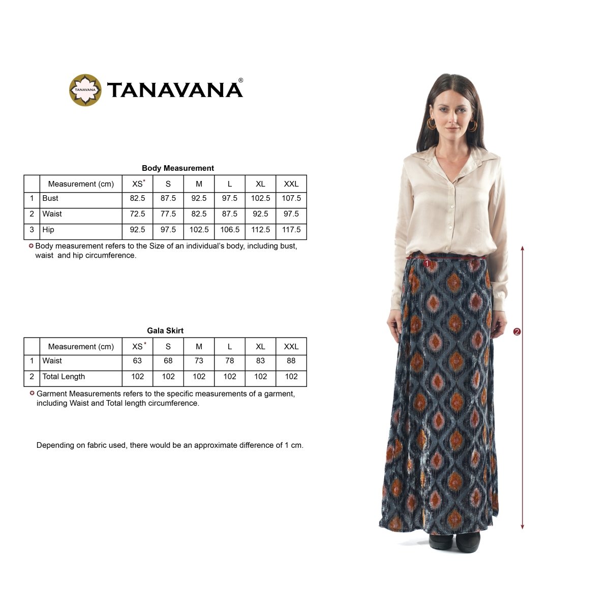 Gala Grey skirt - TANAVANA INC