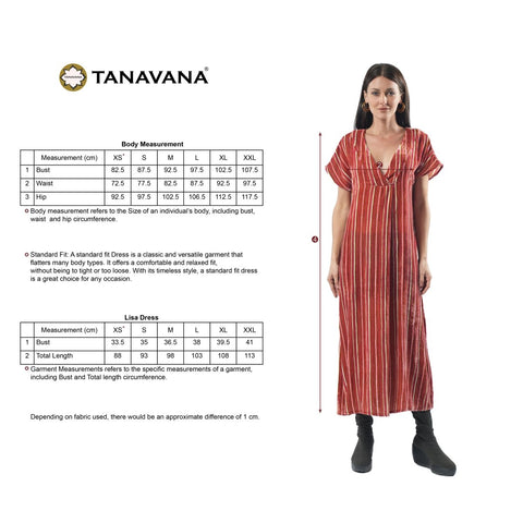 Lisa Red dress - TANAVANA INC