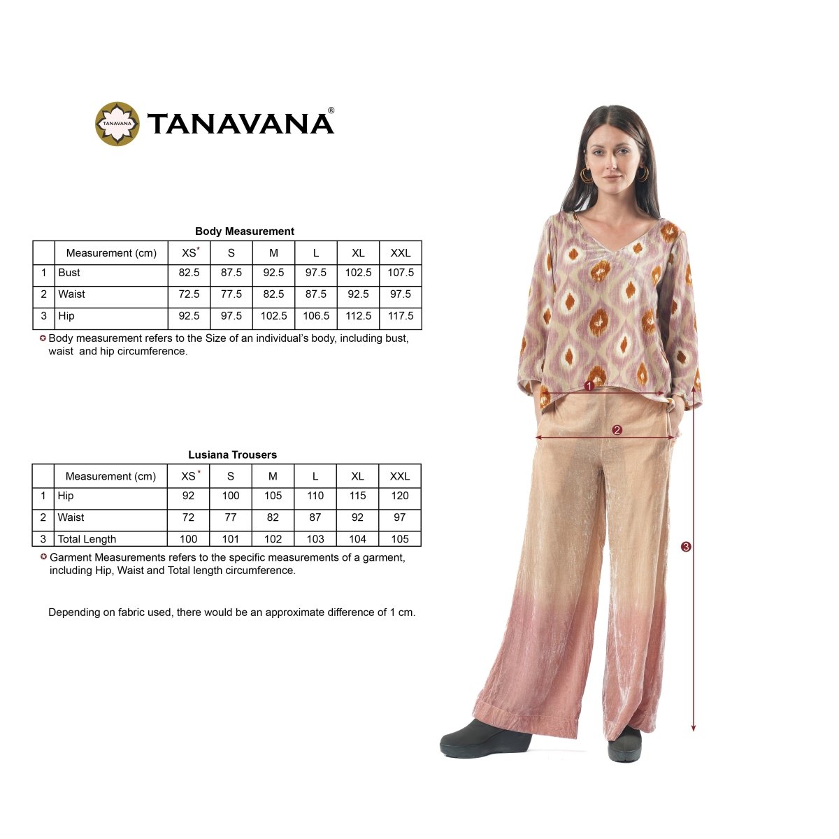 Lusiana Ombre Pink Trousers - TANAVANA INC