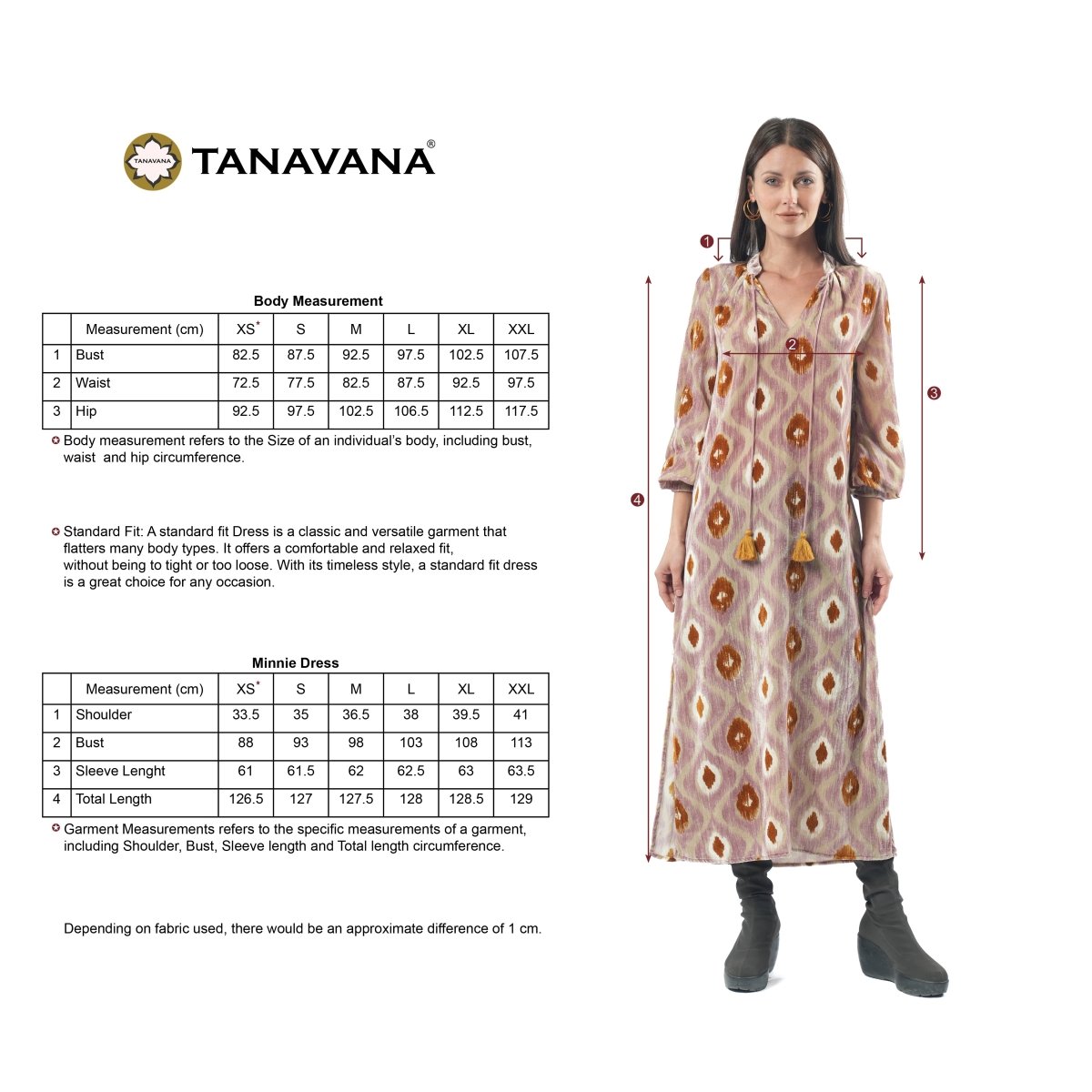 Minnie Ikat Pink dress - TANAVANA INC