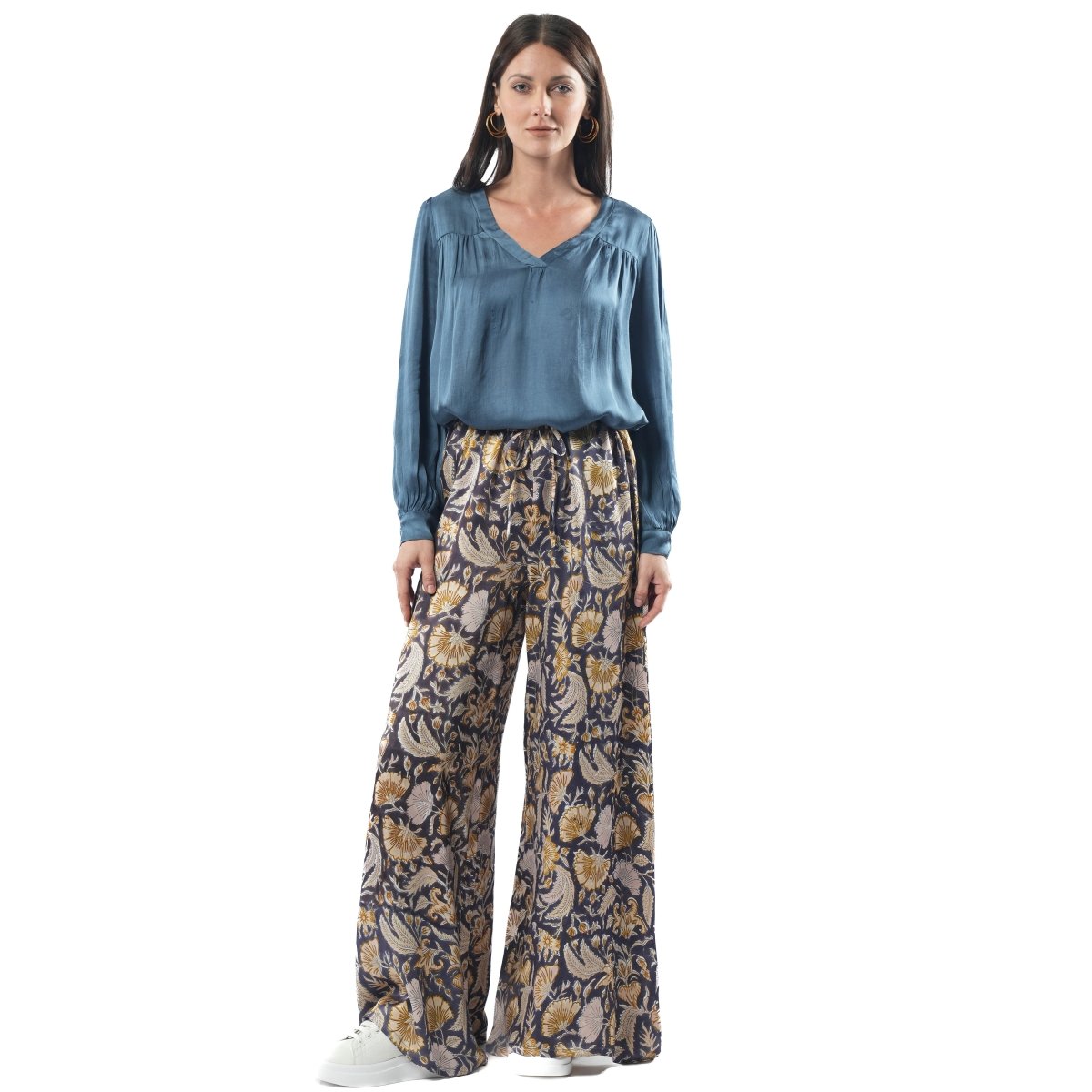 Narana Grey trousers - TANAVANA INC