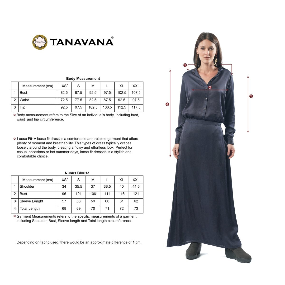 Nunus Black blouse - TANAVANA INC
