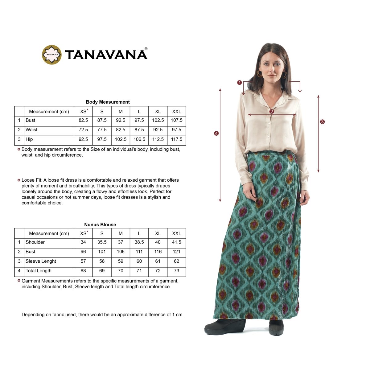 Nunus Off-White blouse - TANAVANA INC