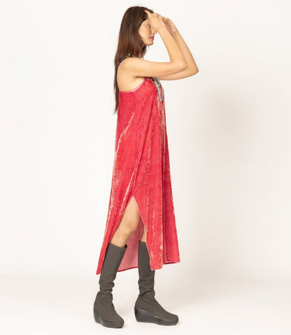 Ofelia red dress - TANAVANA INC