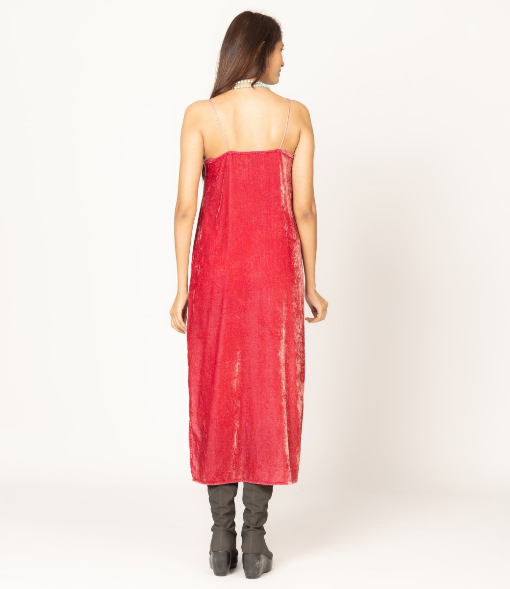 Ofelia red dress - TANAVANA INC