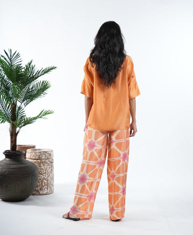 Sabine star orange trouser - TANAVANA INC