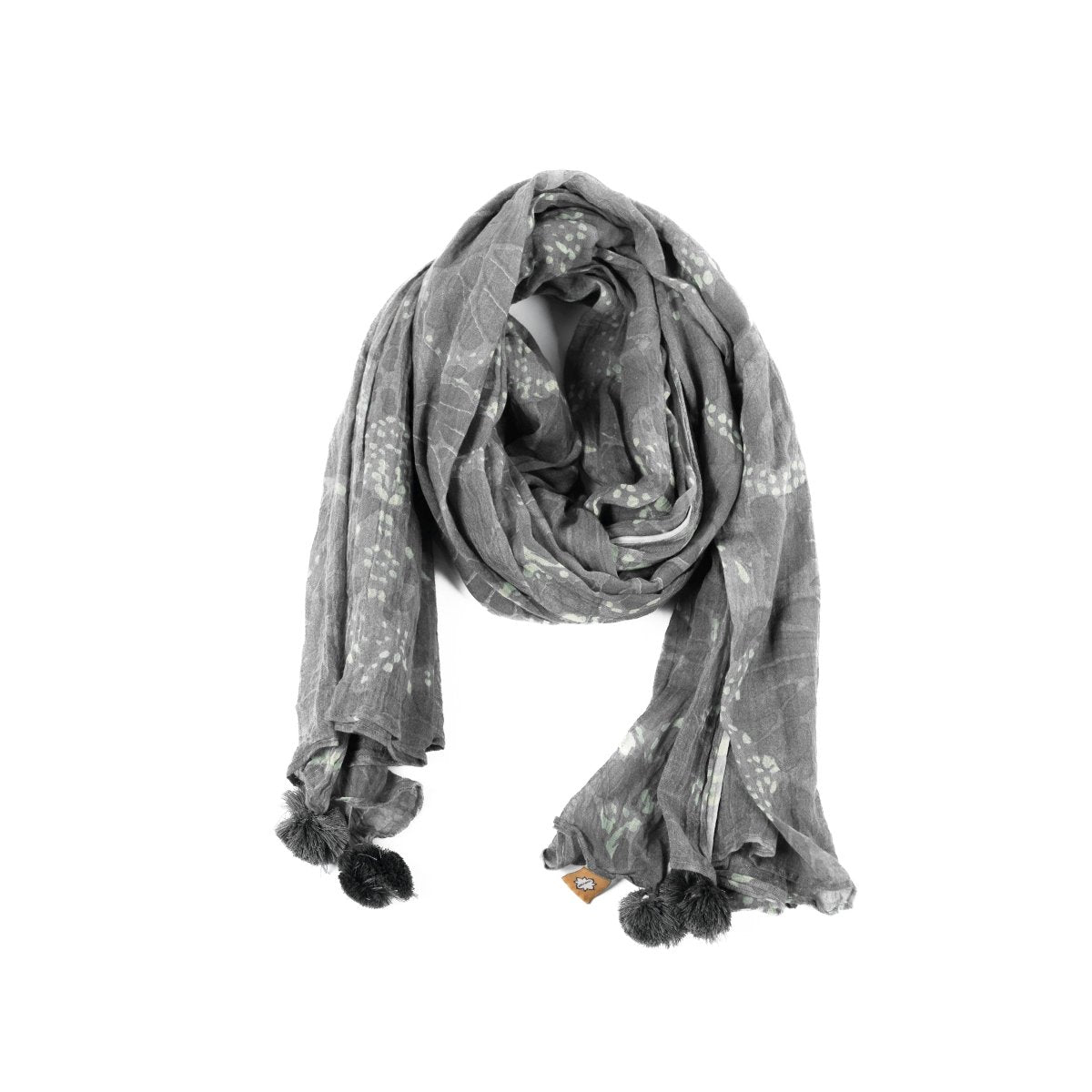 Sarong / Dupatta grey volcano - TANAVANA INC