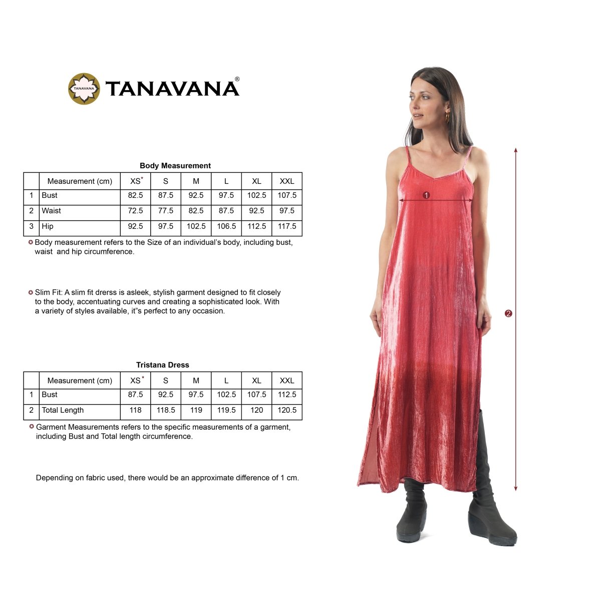 Tristana Red Dress - TANAVANA INC